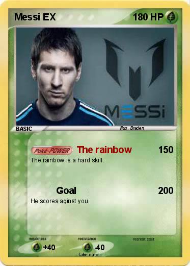 Pokemon Messi EX