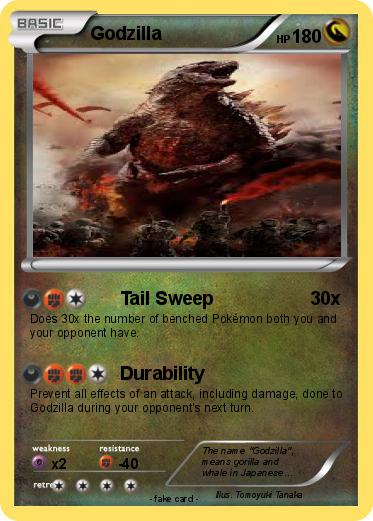 Pokemon Godzilla