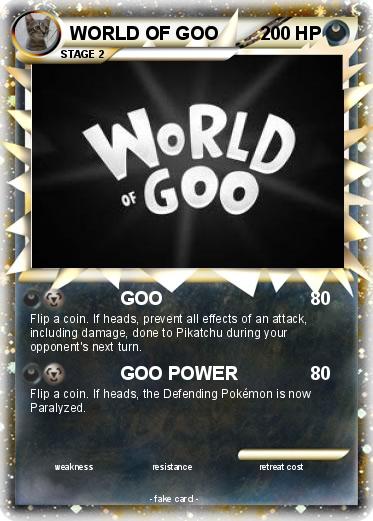 Pokemon WORLD OF GOO
