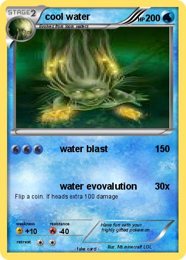 Pokemon cool water