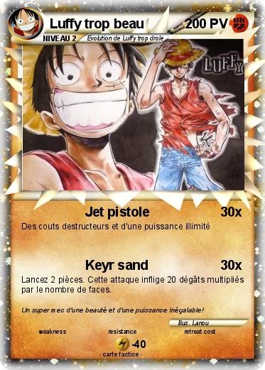 Pokemon Luffy trop beau