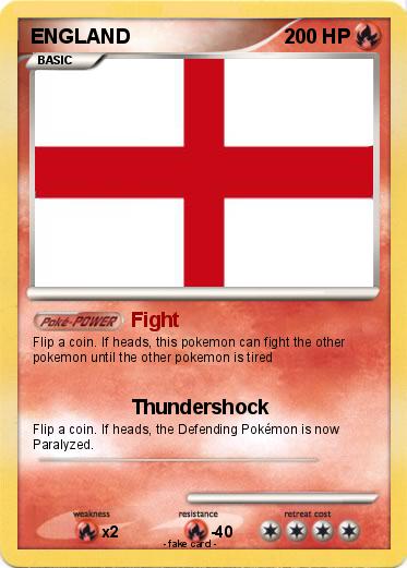 Pokemon ENGLAND