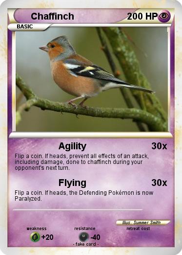 Pokemon Chaffinch