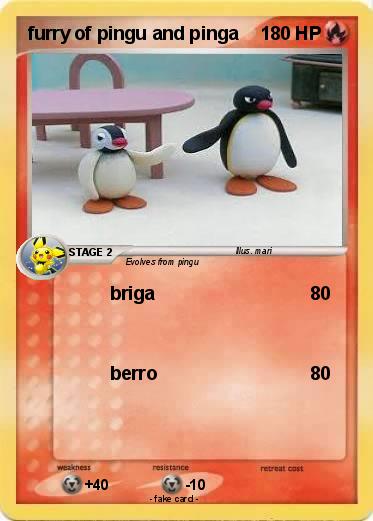 Pokemon furry of pingu and pinga