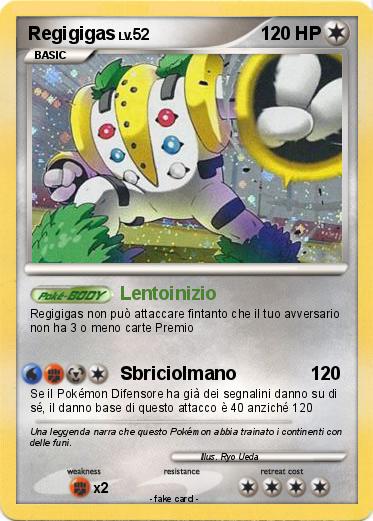 Pokemon Regigigas