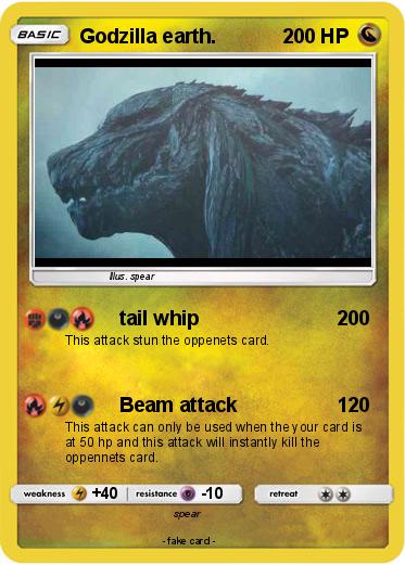 Pokemon Godzilla earth.
