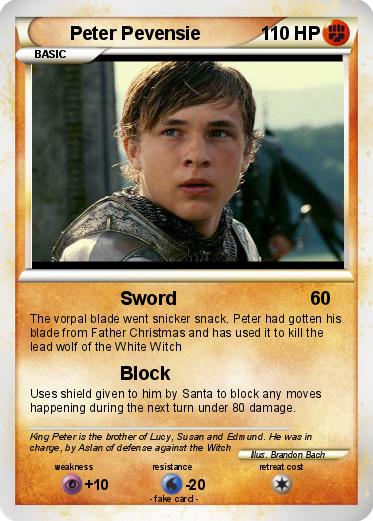 Pokemon Peter Pevensie