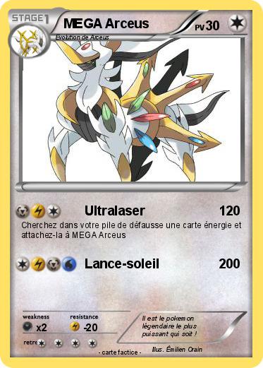 Pokemon MEGA Arceus