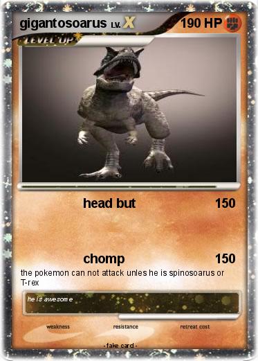 Pokemon gigantosoarus