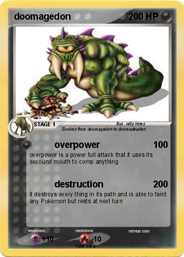 Pokemon doomagedon