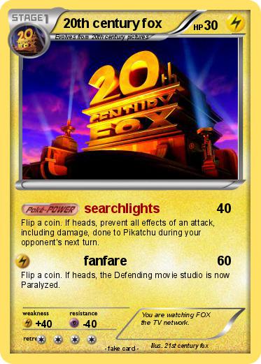 Pokemon 20th century fox