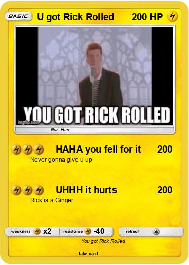 Pokemon U got Rick Rolled