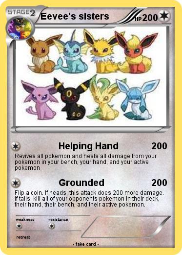 Pokemon Eevee's sisters