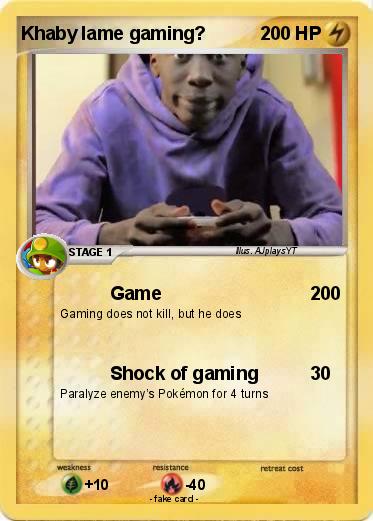 Pokemon Khaby lame gaming?