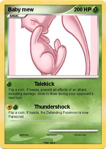 Pokemon Baby mew