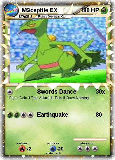 Pokemon MSceptile EX