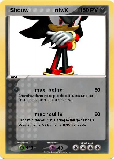 Pokemon  Shdow                 niv.X