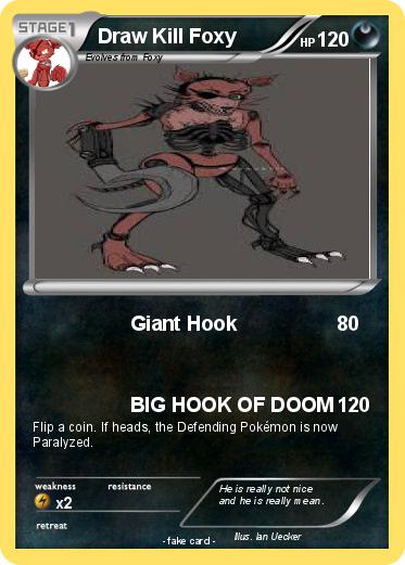 Pokemon Draw Kill Foxy