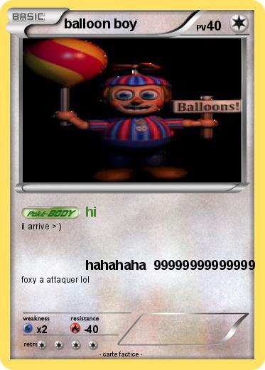 Pokemon balloon boy