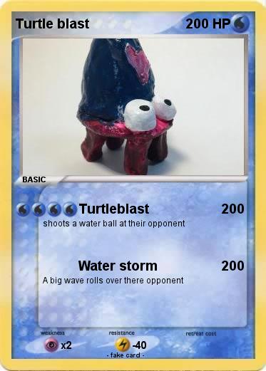 Pokemon Turtle blast