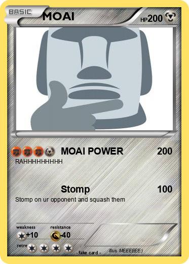 Pokemon MOAI
