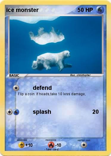 Pokemon ice monster
