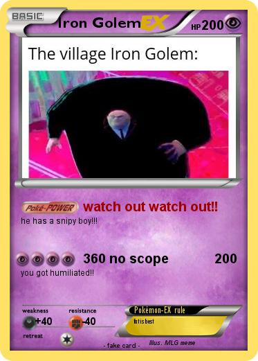 Pokemon Iron Golem