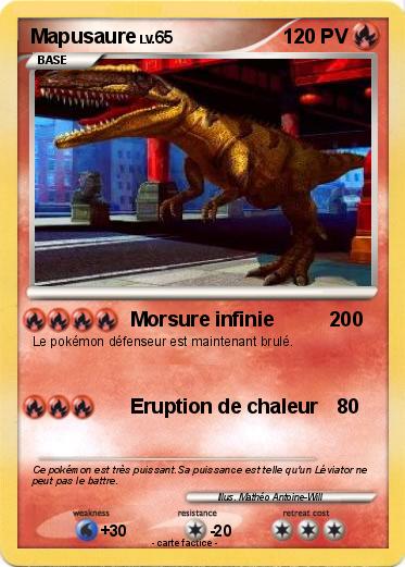 Pokemon Mapusaure
