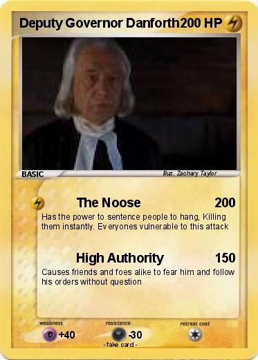 Pokemon Deputy Governor Danforth