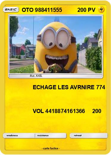 Pokemon OTO 988411555