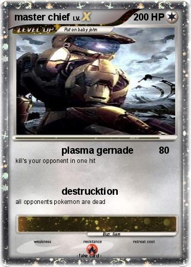 Pokemon master chief