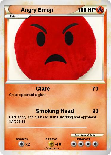 Pokemon Angry Emoji
