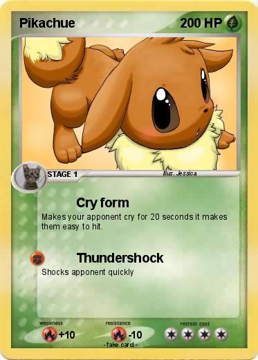 Pokemon Pikachue