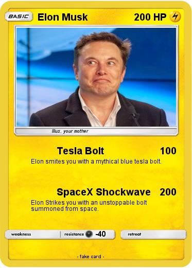 Pokemon Elon Musk