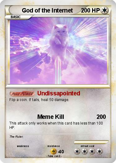 Pokemon God of the Internet