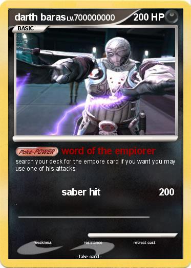 Pokemon darth baras