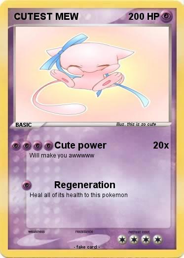 Pokemon CUTEST MEW