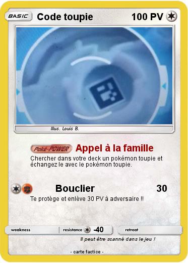 Pokemon Code toupie