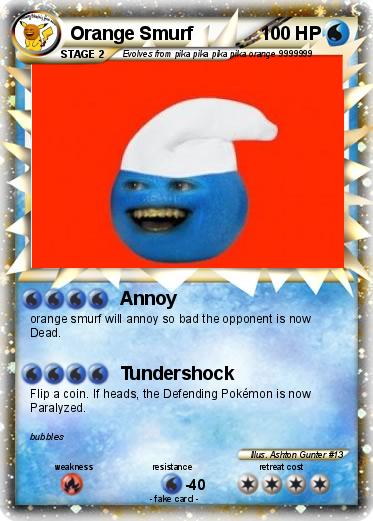 Pokemon Orange Smurf