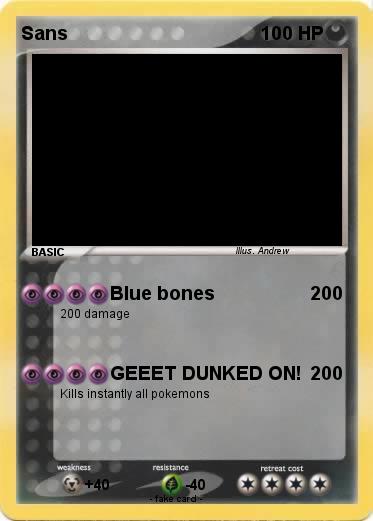 Pokemon Sans