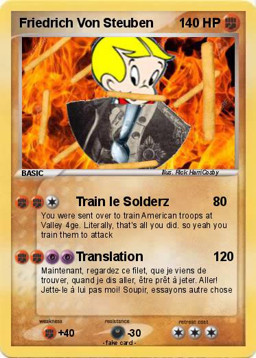 Pokemon Friedrich Von Steuben