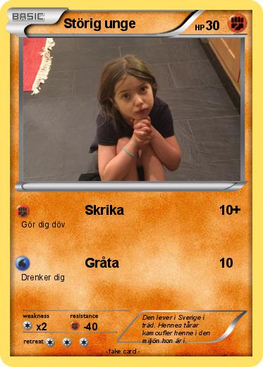 Pokemon Störig unge