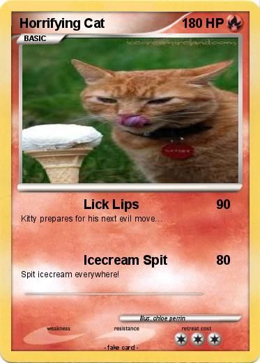Pokemon Horrifying Cat