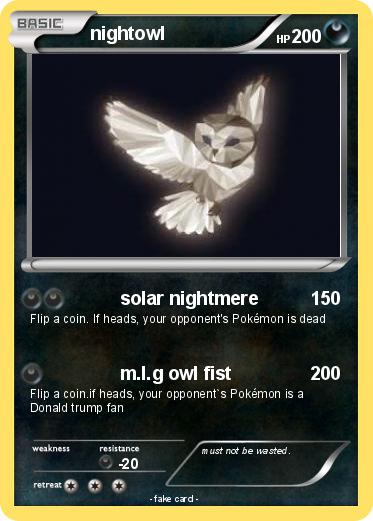 Pokemon nightowl