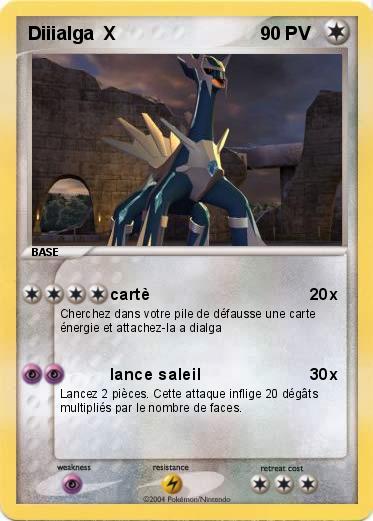 Pokemon Diiialga  X     