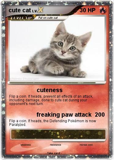 Pokemon cute cat