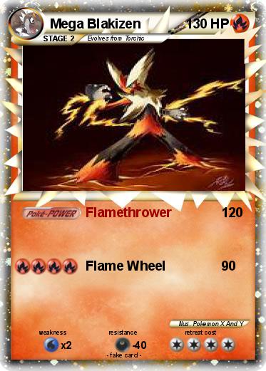 Pokemon Mega Blakizen