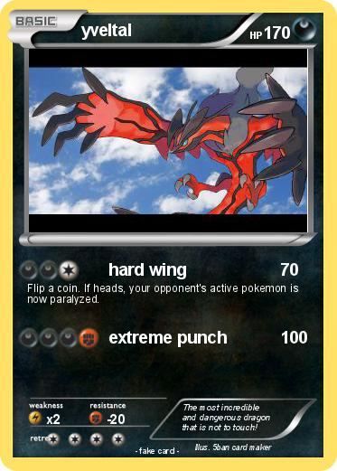 Pokemon yveltal