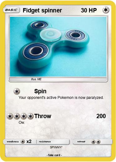 Pokemon Fidget spinner