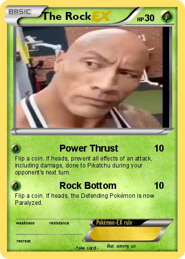 Pokemon The Rock